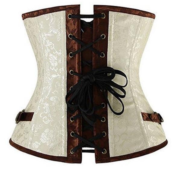 photo n°2 : Serre-taille steampunk beige et marron