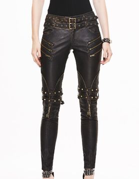 Pantalon steampunk femme