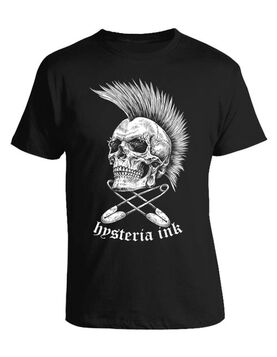 T-shirt HYSTERIA INK 'punk not dead'