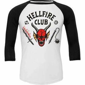 T-shirt raglan STRANGER THINGS 4 'hellfire club '