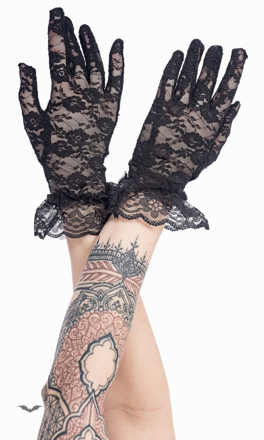 Mitaines gothiques en dentelle
