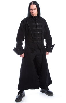 Pantalon gothique style baggy POIZEN INDUSTRIES 'calix
