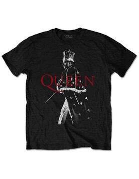 T-shirt officiel unisexe QUEEN 'Crowned Freddie'