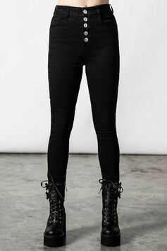 Pantalon femme KILLSTAR 'ravens cross'