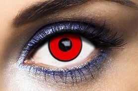 Lentilles Halloween Rouges 7 jours - Red Manson - Fashion Lentilles
