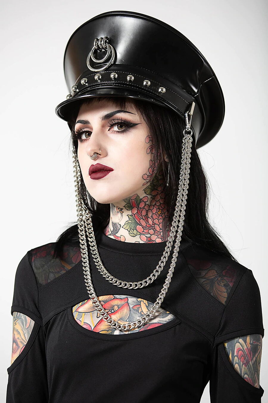 photo n°3 : Casquette Néo Goth KILLSTAR 'rétrograde'