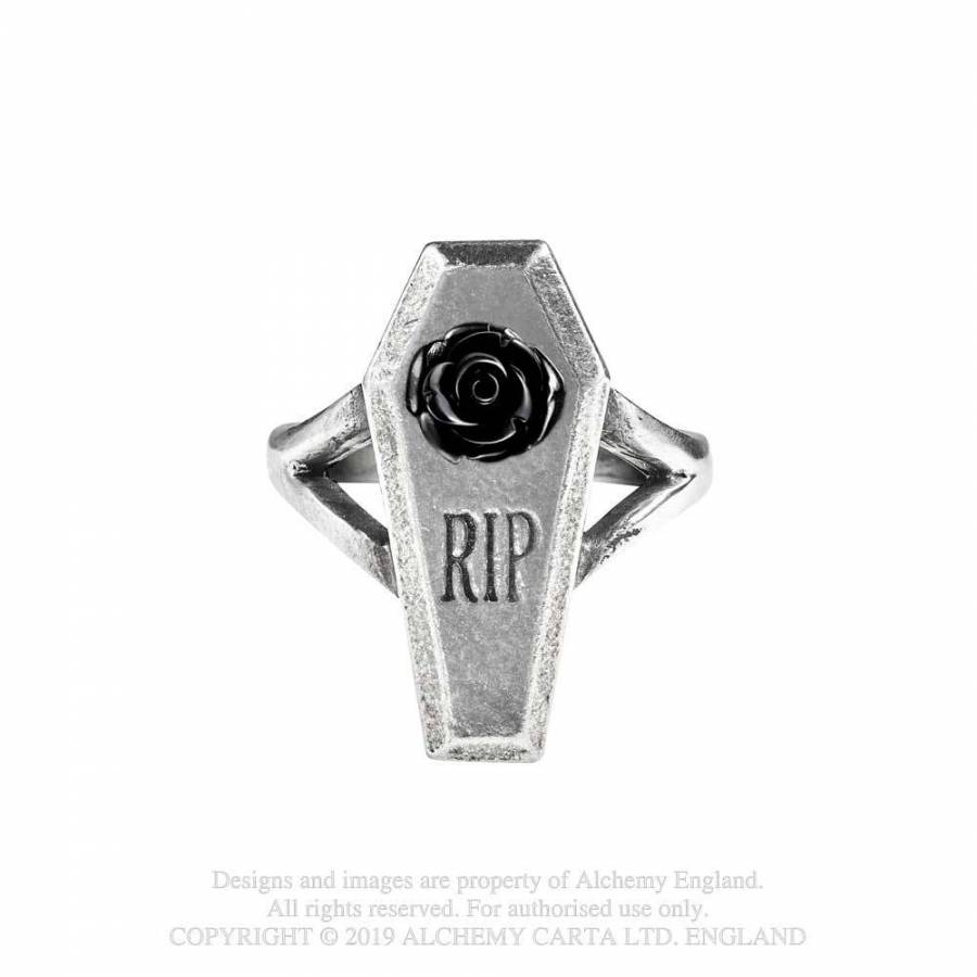 Bague ALCHEMY GOTHIC 'rip rose'