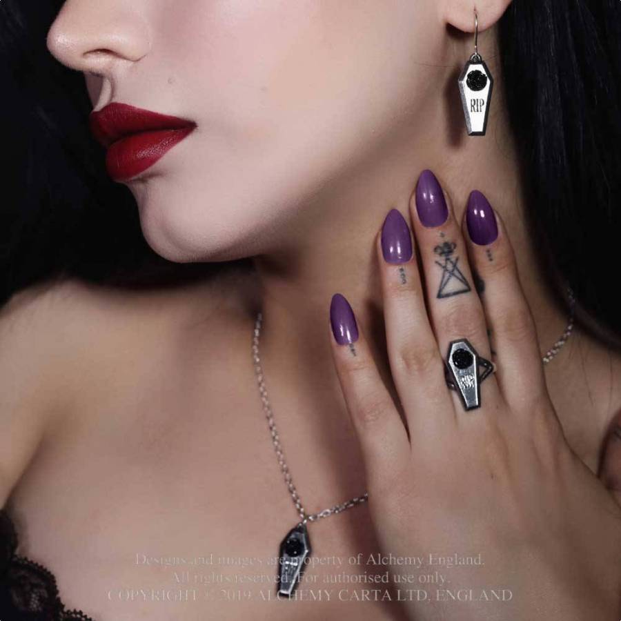 photo n°3 : Bague ALCHEMY GOTHIC 'rip rose'