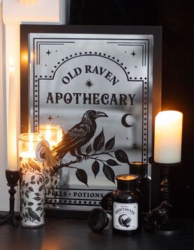 Miroir mural gothique - Old Raven Apothecary -