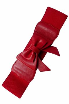 Ceinture PIN-UP rouge