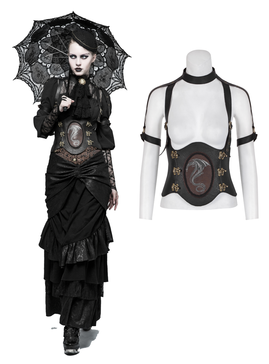 Corset steampunk PUNK RAVE