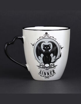 Mug Saint or Sinner Cat - Alchemy Gothic