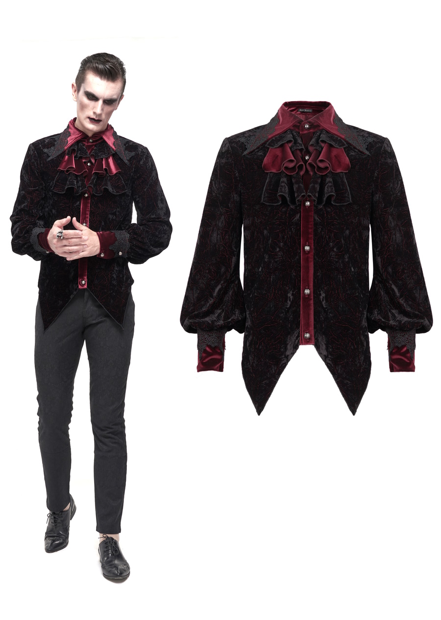 Chemise vampire DEVIL FASHION 'Lothaire'