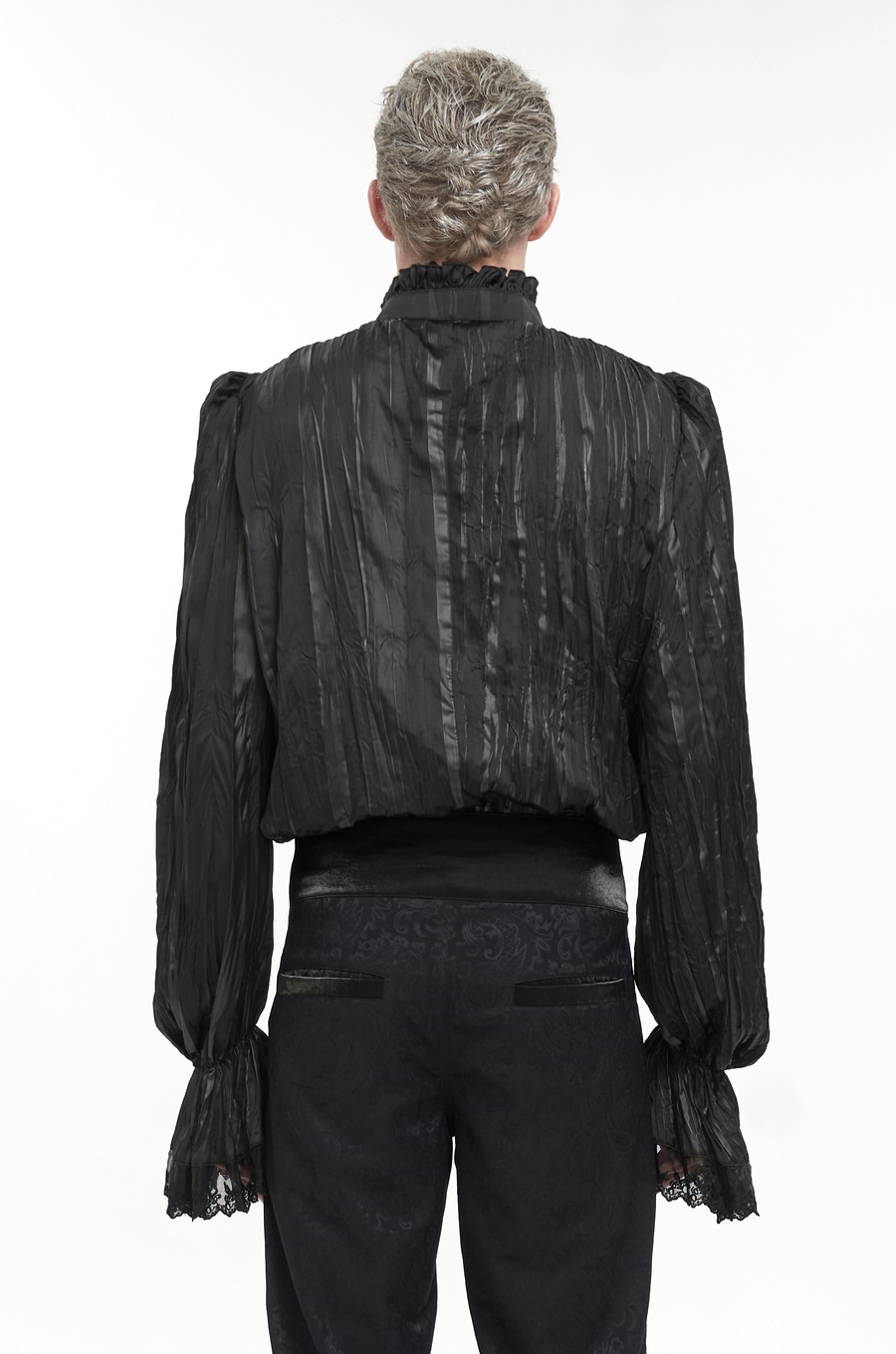 photo n°2 : Chemise gothique à jabot DEVIL FASHION