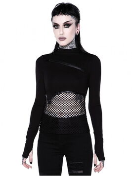 Haut KILLSTAR 'sindi fishnet'