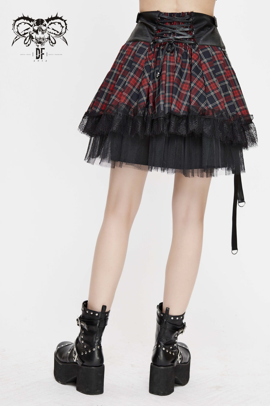 photo n°2 : Jupe plissée DEVIL FASHION 'attala'
