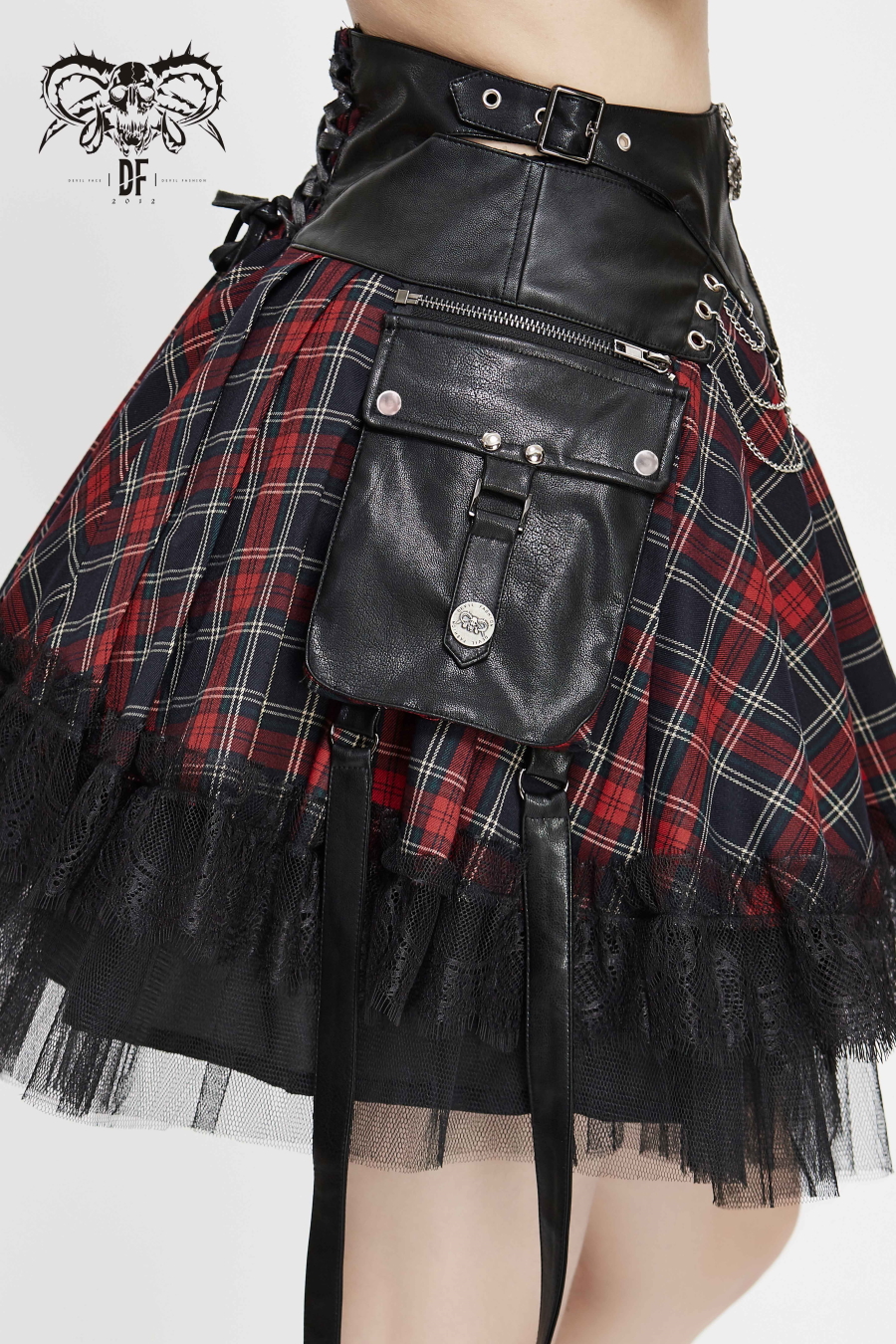 photo n°7 : Jupe plissée DEVIL FASHION 'attala'