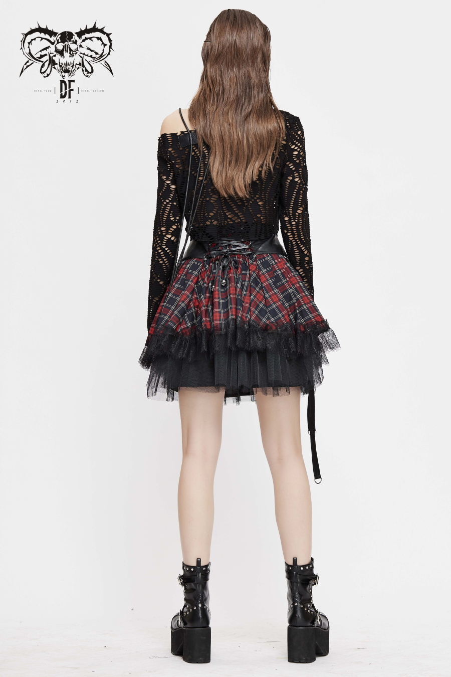 photo n°4 : Jupe plissée DEVIL FASHION 'attala'