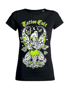 T-shirt femme TATTOO CULT 'fée clochette'
