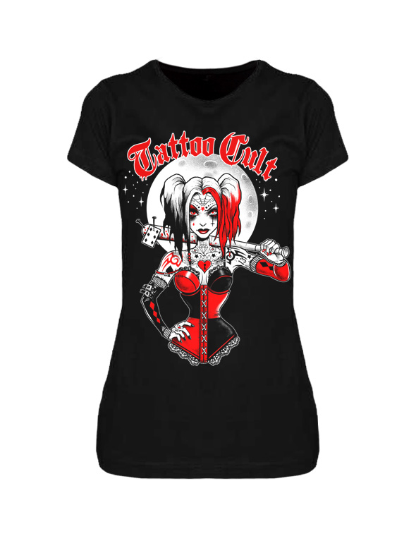 T-shirt femme TATTOO CULT 'harley queen'