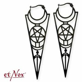 Boucles d'oreilles gothiques nu goth