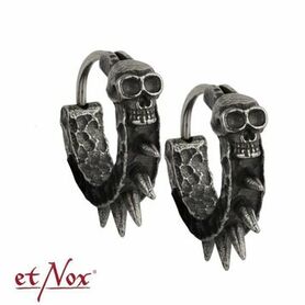 Boucles d'oreilles gothiques skulls