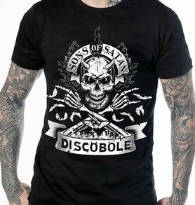 T-shirt unisexe DISCOBOLE 'Sons Of Satan'