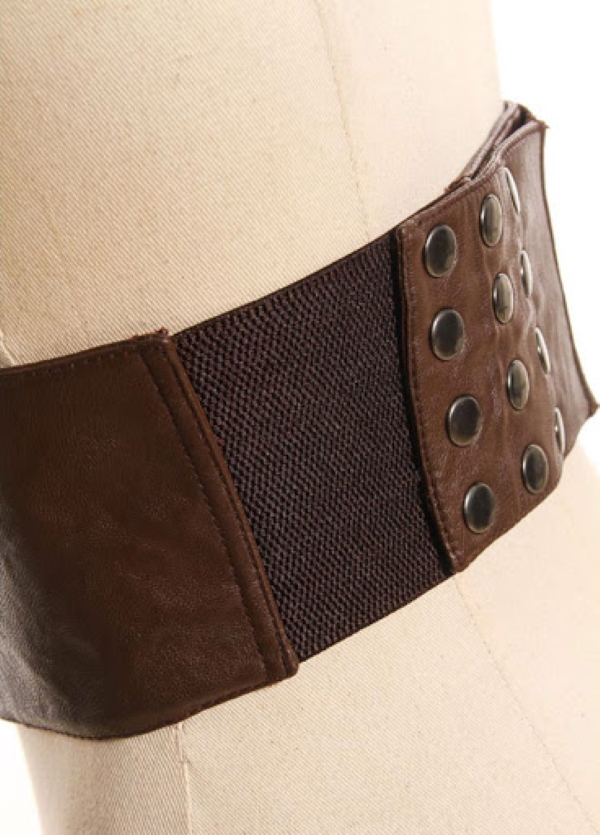 photo n°3 : Ceinture steampunk marron RQBL