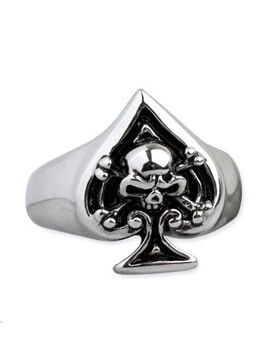 Bague Gothique etNox As des Damn&eacute;s