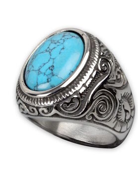 Anneau des Abysses Turquoises