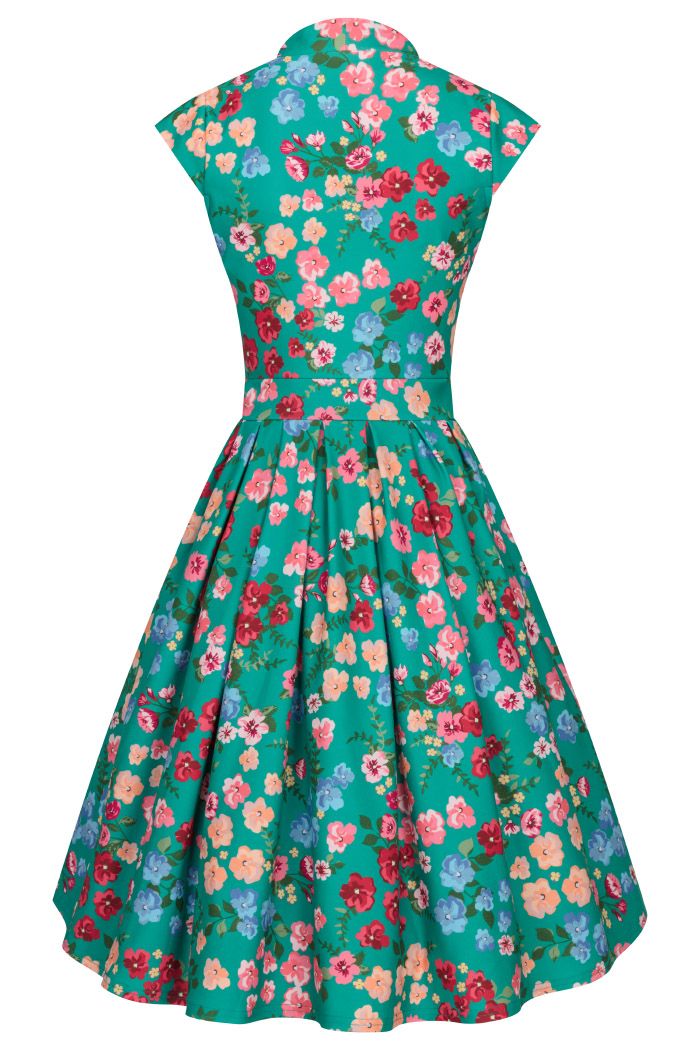 photo n°2 : Robe vintage 50's LADY VINTAGE 'Eva Bloom'