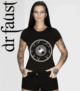 T-shirt gothique femme DR FAUST