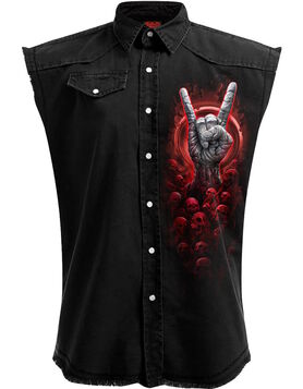 Chemise dark wear SPIRAL 'Tomb of Rock'