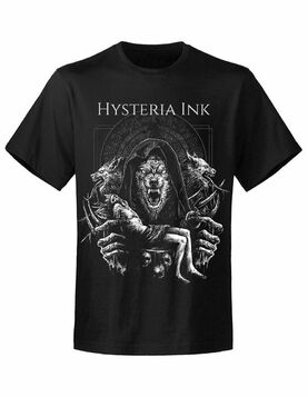 T-shirt HYSTERIA INK 'serigala'