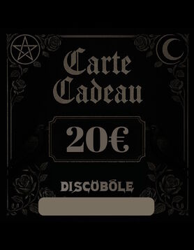 Carte cadeau DISCOBOLE de 20€
