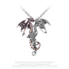 Pendentif ALCHEMY GOTHIC 'chemical wedding'