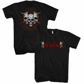 T-shirt officiel TOOL 'skull spikes'