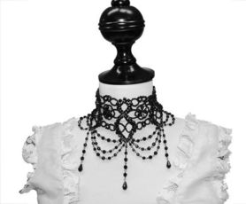 Tour De Cou Style Gothique Victorien - Collier Choker - Neuf Sans Emballage