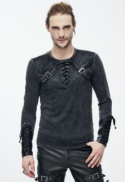 Pull gothique homme DEVIL FASHION