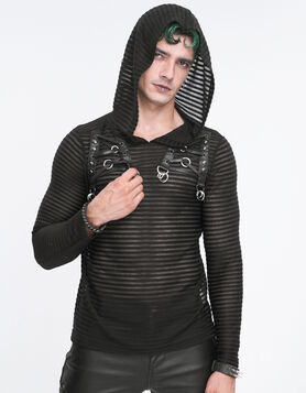 Pull Léger DEVIL FASHION 'Les Lignes du Néant'