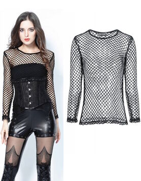 Haut filet DARK IN LOVE 'Transparence Mortelle'