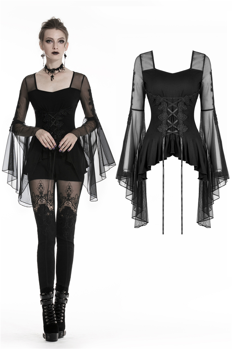 photo n°3 : Haut DARK IN LOVE 'black romancia'