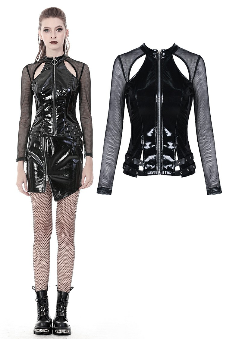 Haut en PVC DARK IN LOVE