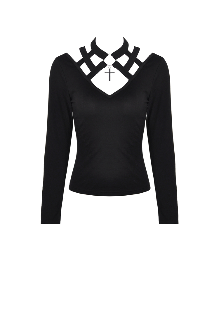 Haut DARK IN LOVE 'gothic cross'