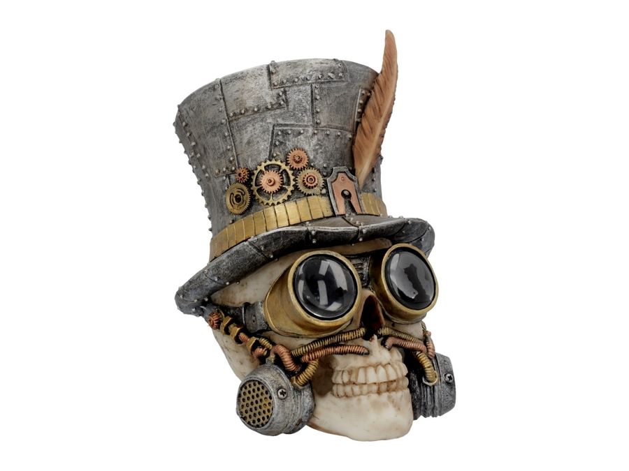photo n°2 : Crâne steampunk 'Archibald'