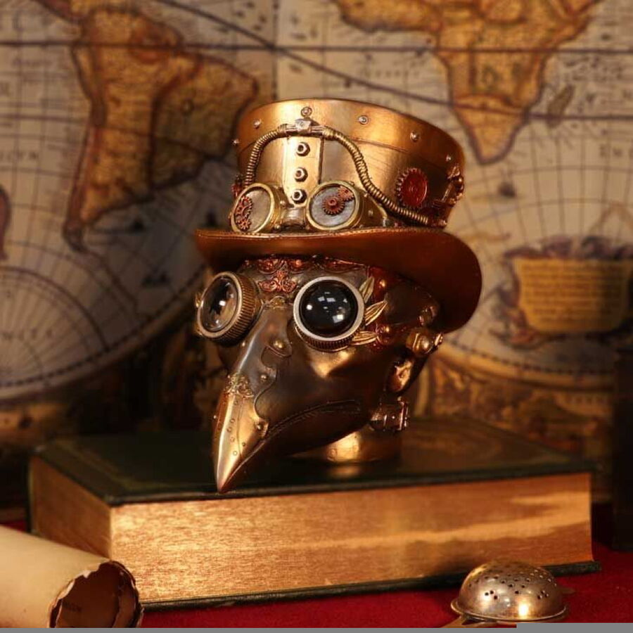 photo n°6 : Crâne steampunk 'Automaton Apothecary'