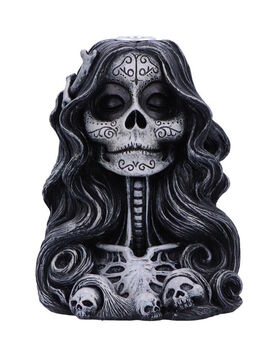 Br&ucirc;leur d'Encens Backflow Cr&acirc;ne Gothique Calavera 16 cm