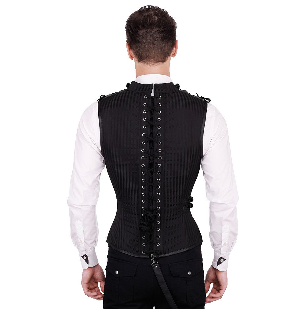 gilet corset homme