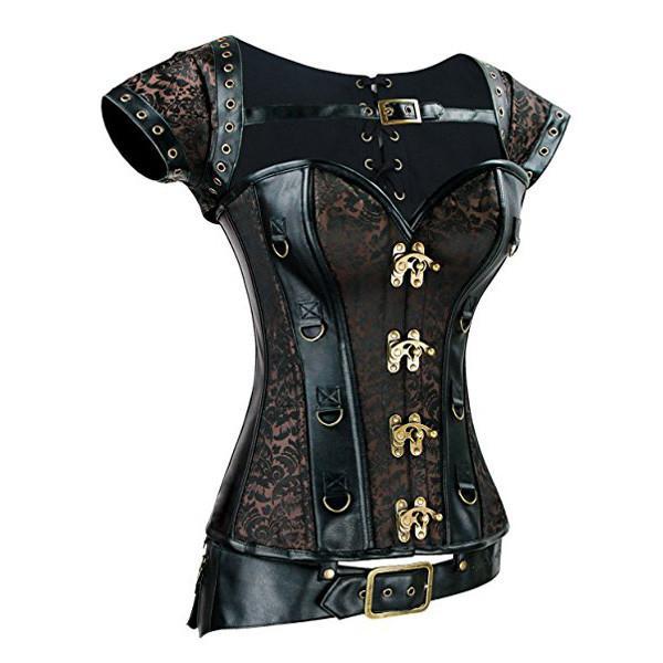 photo n°2 : Corset steampunk et son boléro