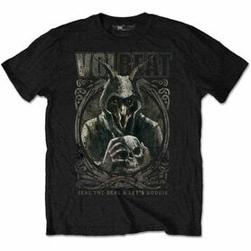 T-shirt officiel VOLBEAT 'goat with skull'